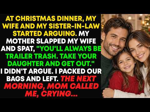 My Mother Slapped My Wife at Christmas… So I Stopped Being the Son Who Fixed Everything