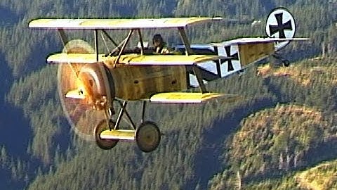 Did A WW1 Fokker Triplane Ever Fly Over Forests And The Sea? Here