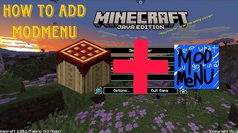 How to add modmenu in pojavlauncher