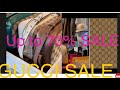 GUCCI Sale @ Ashibinaa Okinawa Outlet Mall up to 70% off on all items