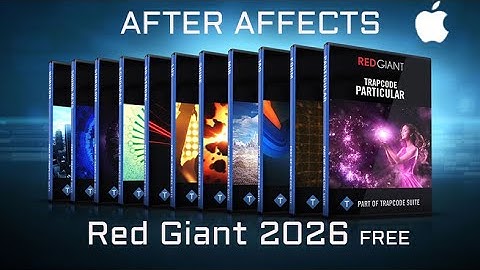 how to install Red Giant 2026 Trapcode\Magic Bullet\VFX\Universe (Mac)