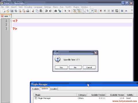 4 php วกมาแต่ง notepad++ กันดีกว่า thai ภาษาไทย