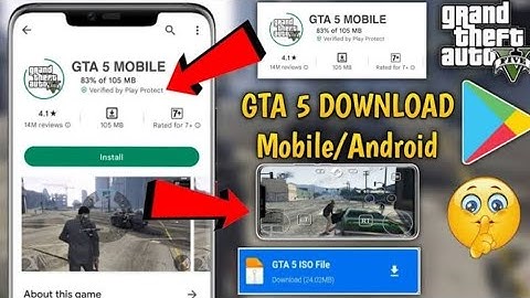 GTA 5 V.1.7 DOWNLOAD FOR MOBILE 😱🤫 DIRECT MEDIAFIRE LINK 🔗🖇️