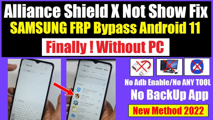 Alliance Shield X Account How To Create & How To Backup Apps