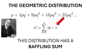 The Sums Behind the Mean and Variance of the Geometric Distribution...