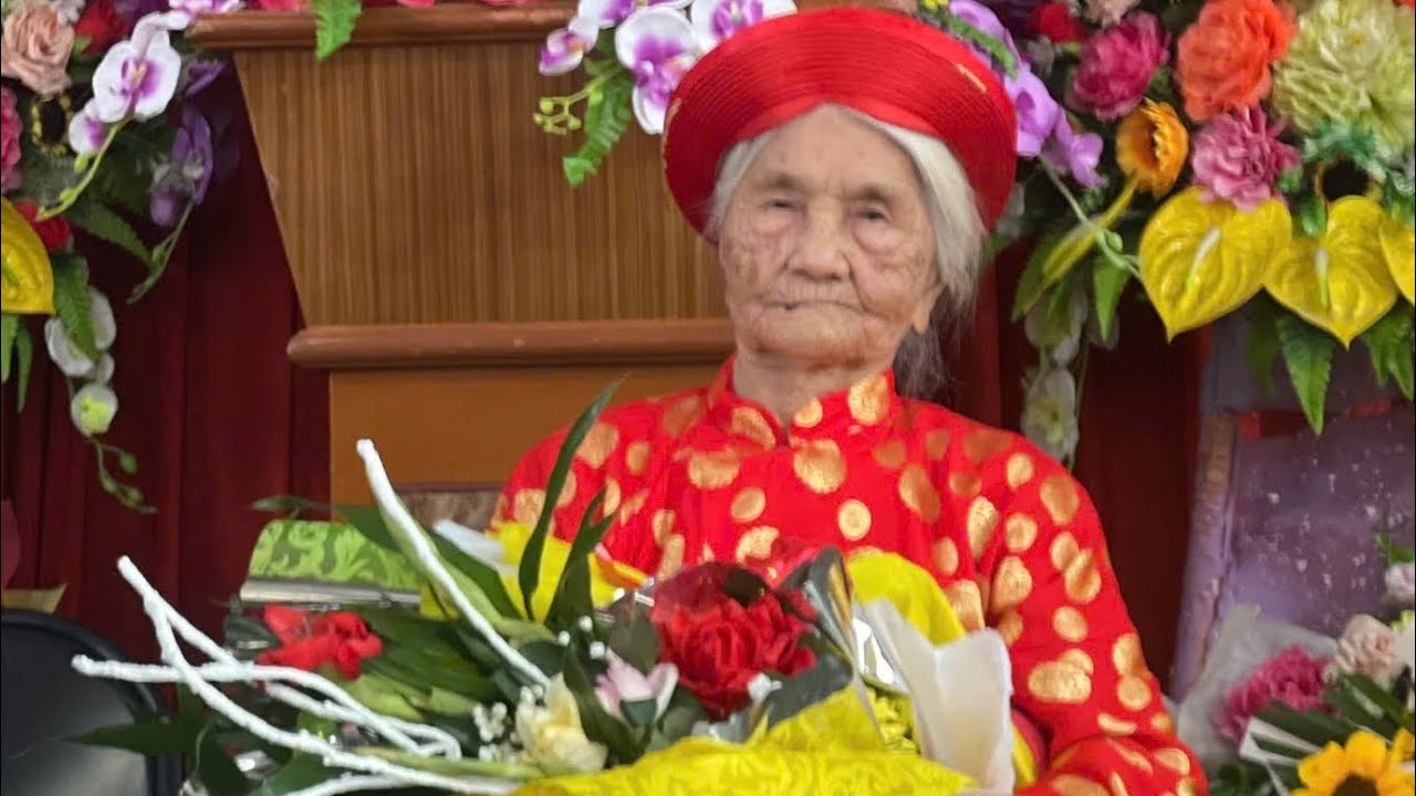 Kính mừng thọ bà 95 tuổi - Nhật ký của bà