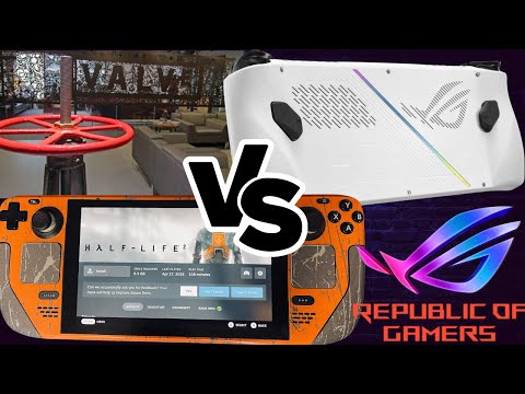 Valve Steam Deck Vs. Asus Rog Ally-Best 2 Handheld PC's Showdown