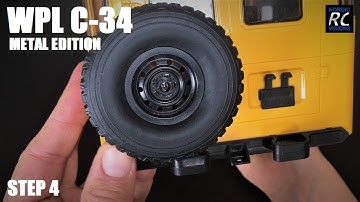 BUiLDiNG the WPL C34 KM (Metal Edition) Step 4: Toyota Land Cruiser FJ40 Hard Body