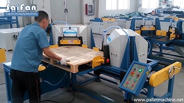 Pallet Timber Chamfering Machine