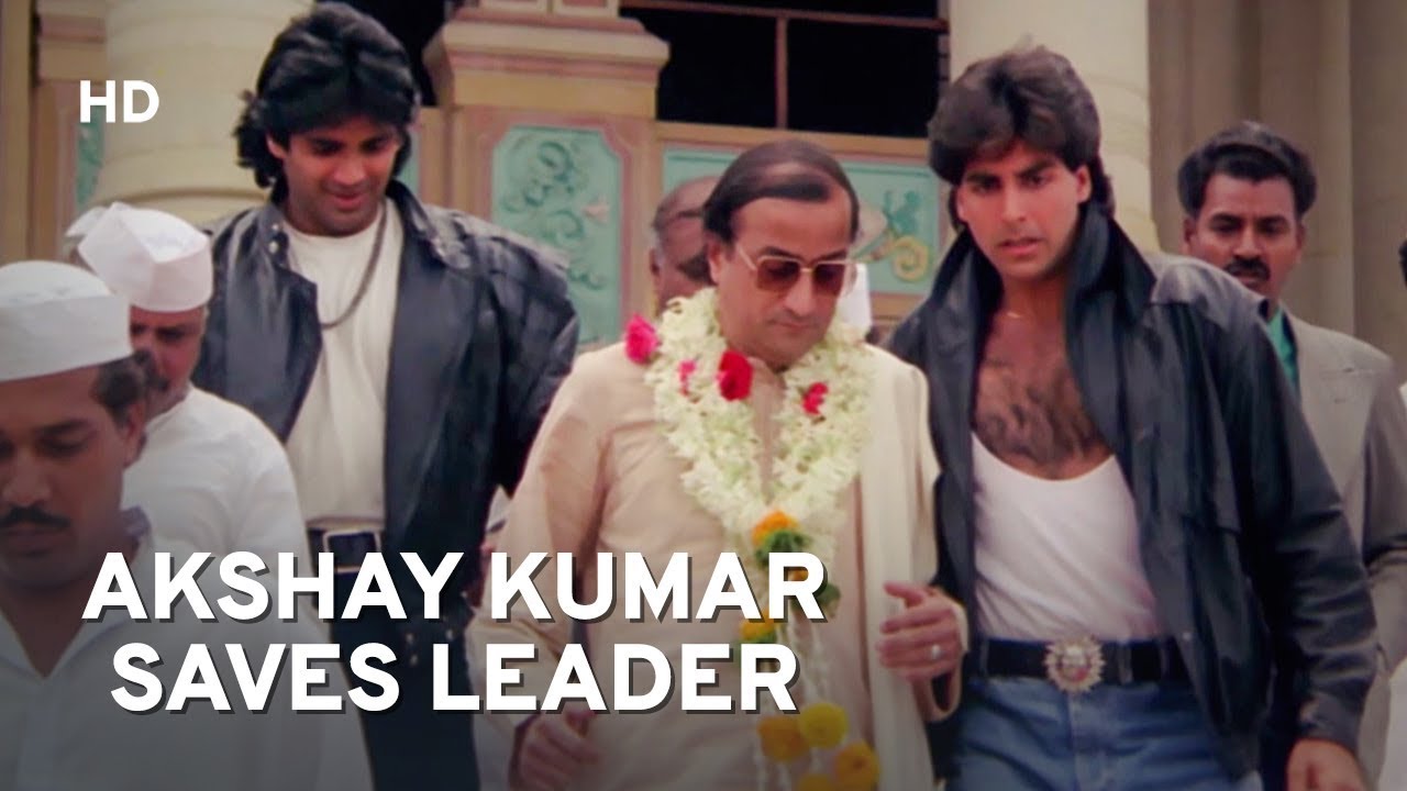 Politician in Trouble Akshay Kumar Suneil Shetty Waqt Hamara Hai