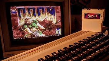 Doom on Commodore 64 - A playable tech demo for the RAD Expansion Unit for C64/C128