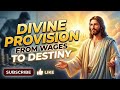 From Monthly Salaries to Divine Destiny: How God ( Jesus's) Provides Beyond Limits.