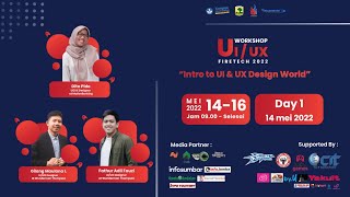 Workshop UI/UX Firetech 2022: Intro to UI & UX Design World - Day 1