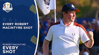 Every Robert MacIntyre Shot | 2023 Ryder Cup by Ryder Cup 1,945 views 2 months ago 23 minutes