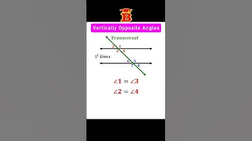 Vertically Opposite Angles
