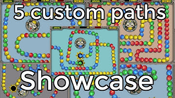 5 Custom Paths showcase - Zuma Deluxe