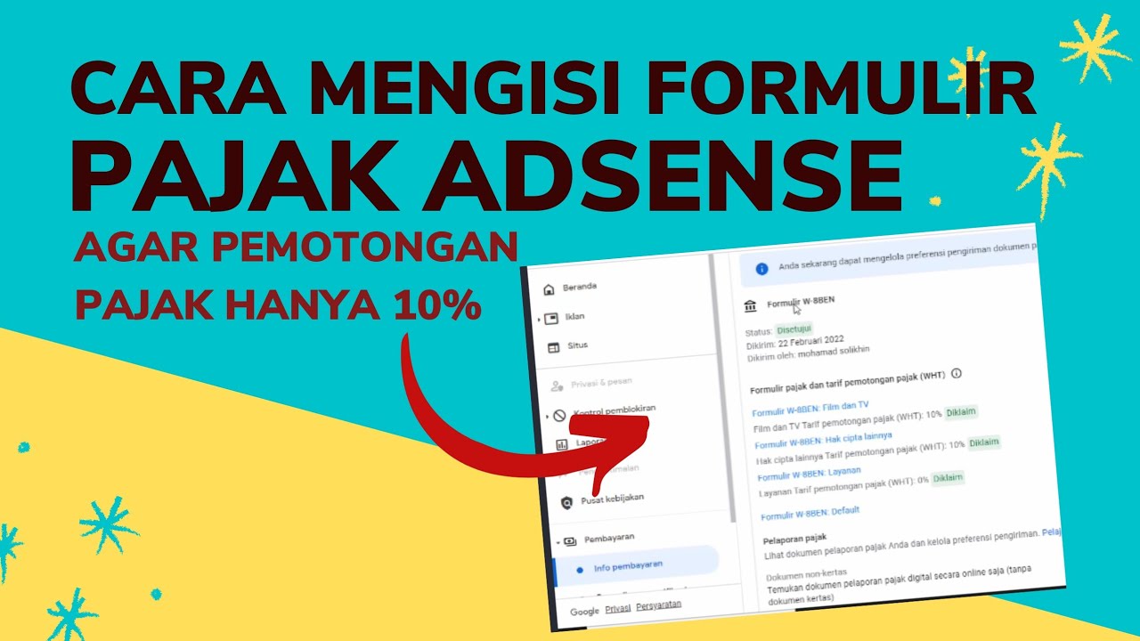 Pajak Adsense di Mesir: Panduan Lengkap untuk Pemasang Iklan dan Penerima Pendapatan
