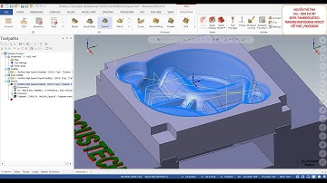 Lập trình phay 3D trên Mastercam Hybrid 3D