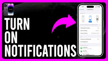 How to Turn On Notifications on iPhone (Change notification settings on iPhone)