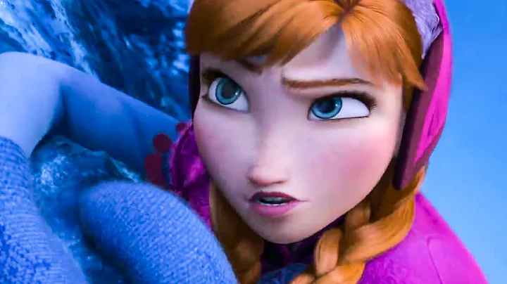 FROZEN - Anna at Elsa's Snow Palace Scene (2013) M...