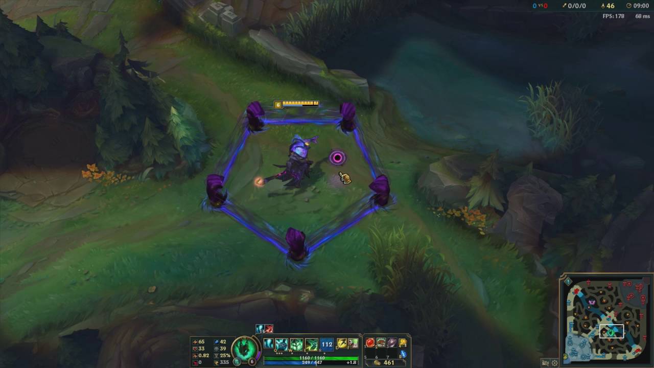 Dark Star Thresh Skin Spotlight League of Legends - Legendary Skin