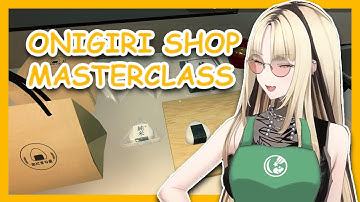 Nikotan STRUGGLE to open an ONIGIRI SHOP [ Koganei Niko / Hololive DEV_IS / FLOW GLOW ]