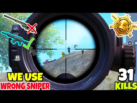 we-have-been-using-the-wrong-guns-as-sniper-in-pubg-mobile-•-(31-kills)-•-pubgm-(hindi)