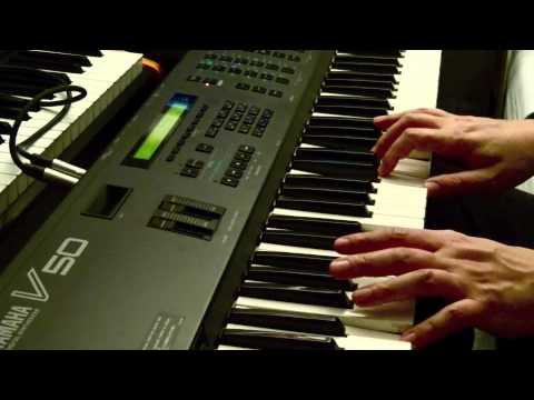 Yamaha V50 FM workstation demo presets - the first 50 sounds