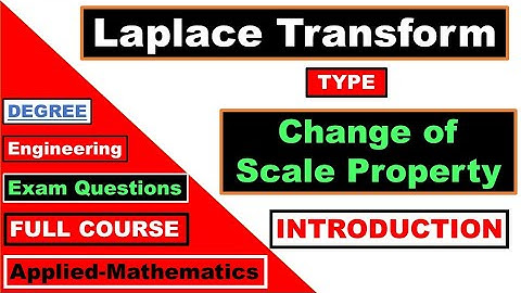 Laplace Transform Type- Change of scale property Introduction