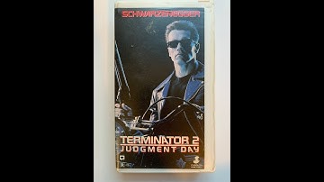 Opening & Closing to Terminator 2: Judgement Day 1992 VHS