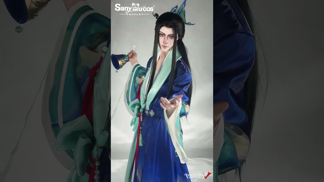 🤍🍃Identity V Cosplay Wu Chang Cosplay Costume Premium Edition showcase🍃🤍