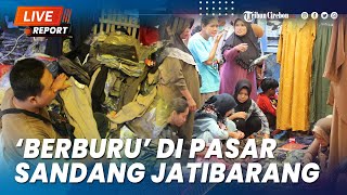 🔴 LIVE –  Jadi Primadona, Pasar Sandang Jatibarang Indramayu Diserbu Pembeli Baju Lebaran