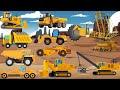 Macammacam alat berat pertambangan  bulldozer scraper motor grader bucket wheel excavator