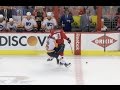 Mike richards puts big hit on nick cousins