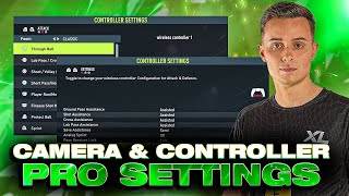 PRO CAMERA AND CONTROLLER SETTINGS THAT I USE IN FIFA 22!