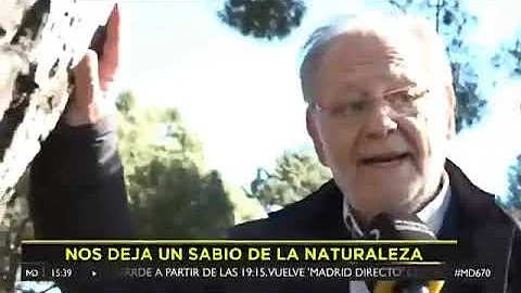 Rafael Ceballos Jimnez. Homenaje en TV Madrid.