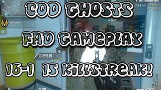 Call of Duty Ghosts: Cranked on Sovereign 16-1 (FAD Gameplay)