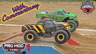 RC Monster Truck Racing With COMMENTARY! Pro Mod 1 - Trigger King R/C #rcmonstertruck #rc