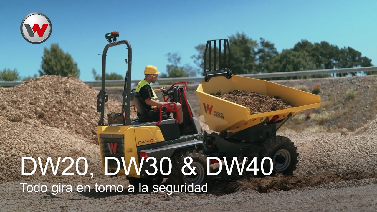 Dw20 Seguridad y rendimiento máximo: los dumpers sobre ruedas de 2 a 4 ...