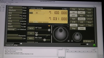 W1EE HF Club Station. USA. The remote station is easy to use. Remote Hams. Video TWO