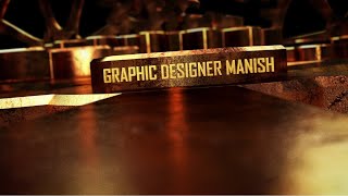 Free After Effects Intro Template #1 : 3D Text Reveal Intro Template for After Effects
