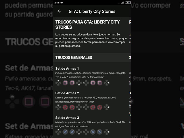 Códigos do gta Liberty City Stories todos os códigos 
