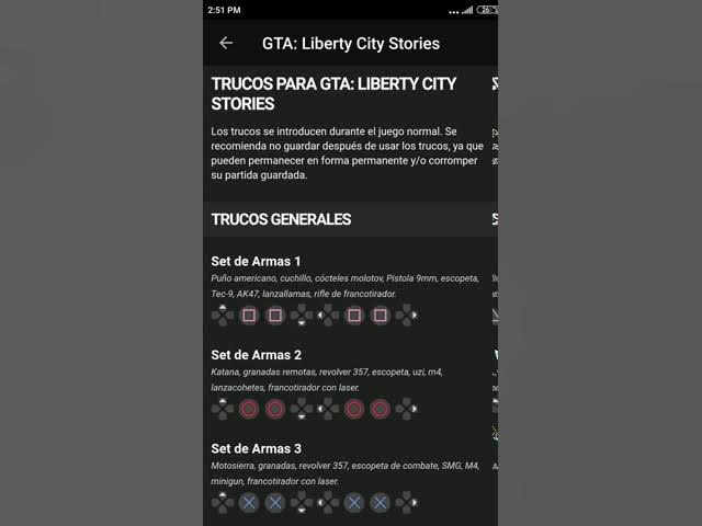GTA Vice City Stories: Lista completa de códigos para PSP!