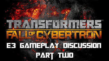 Transformers Fall of Cybertron - E3 Gameplay Discussion Part 2/2 w/ TheTurtleofDoom