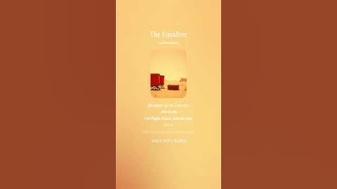 The Equalizer Tribal2