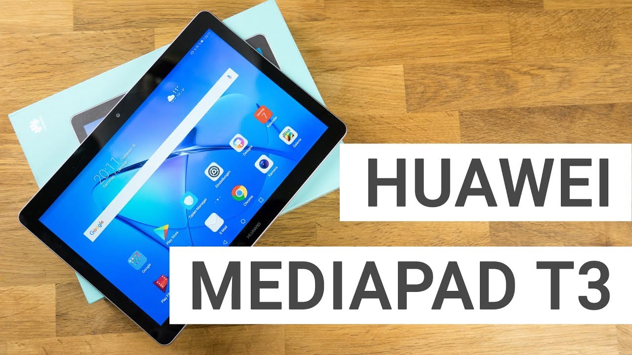 Update New Huawei MediaPad T3 10 Unboxing \u0026 Hands On