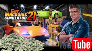 #1 محاكي إصلاح السيارات للاندرويد وكذلك يوجد الكثير من النقود & Car Mechanic Simulator