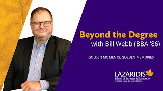 Beyond the Degree: Bill Webb BBA '86