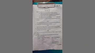 Sa1 class 8 General science question paper #Class8 #generalscience #exam #questionpaper #class8