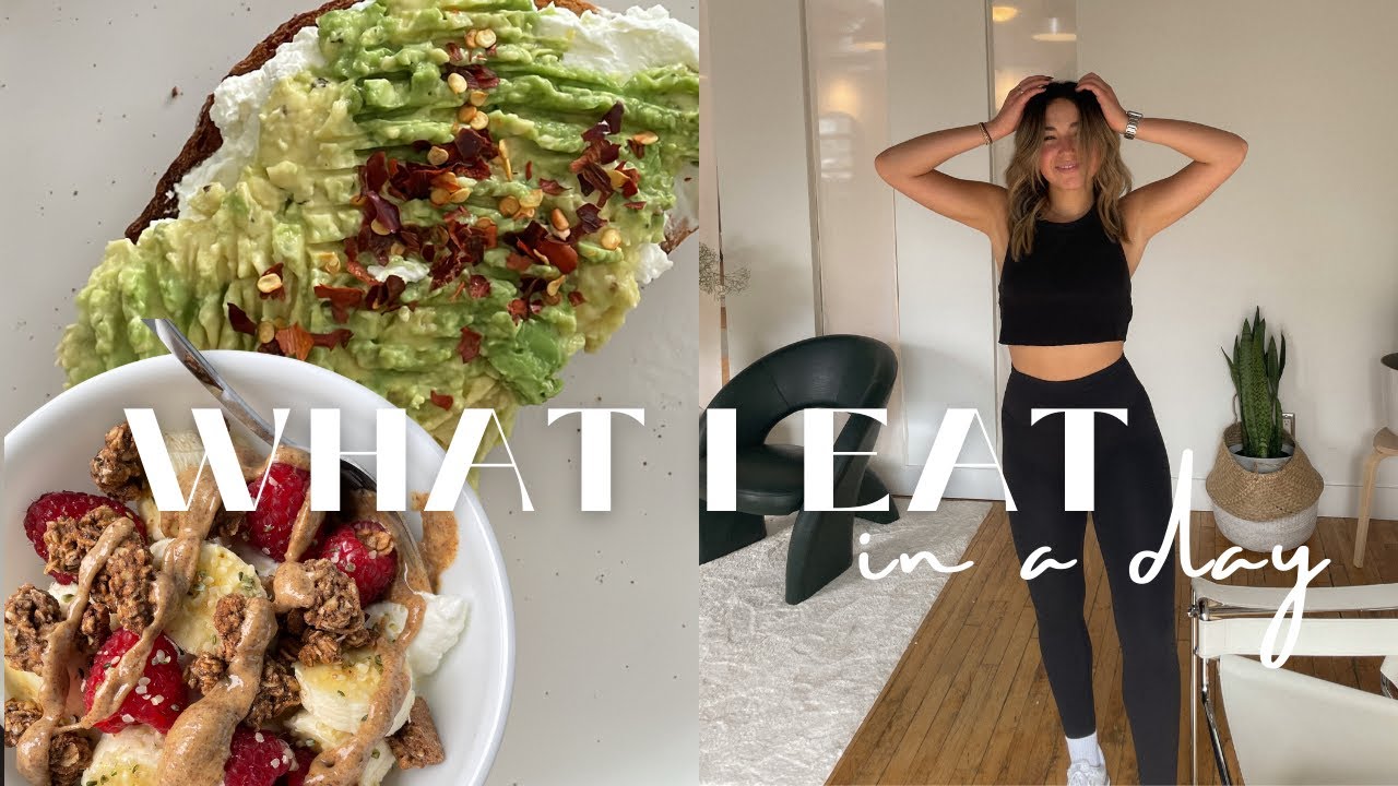 WHAT I EAT IN A DAY: realistic, intuitive eating (healthy meal ideas)